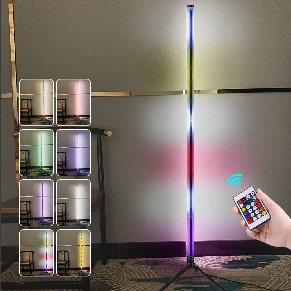 New Wall Corner Ambient Light Remote APP Control USB Floor Lamp Splicing Portable Stick RGB Corner Light 🇨🇳