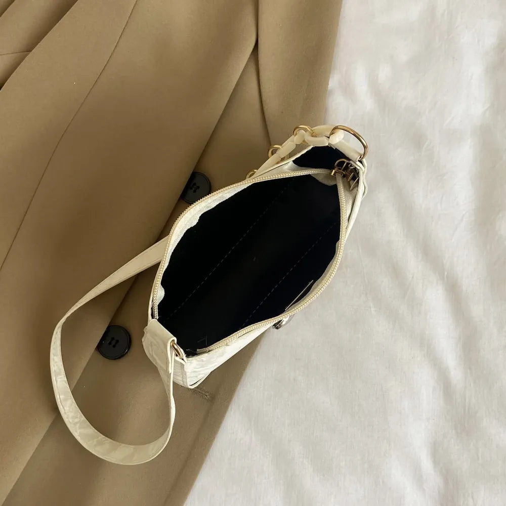 Bow PU Leather Shoulder Bag 🇨🇳