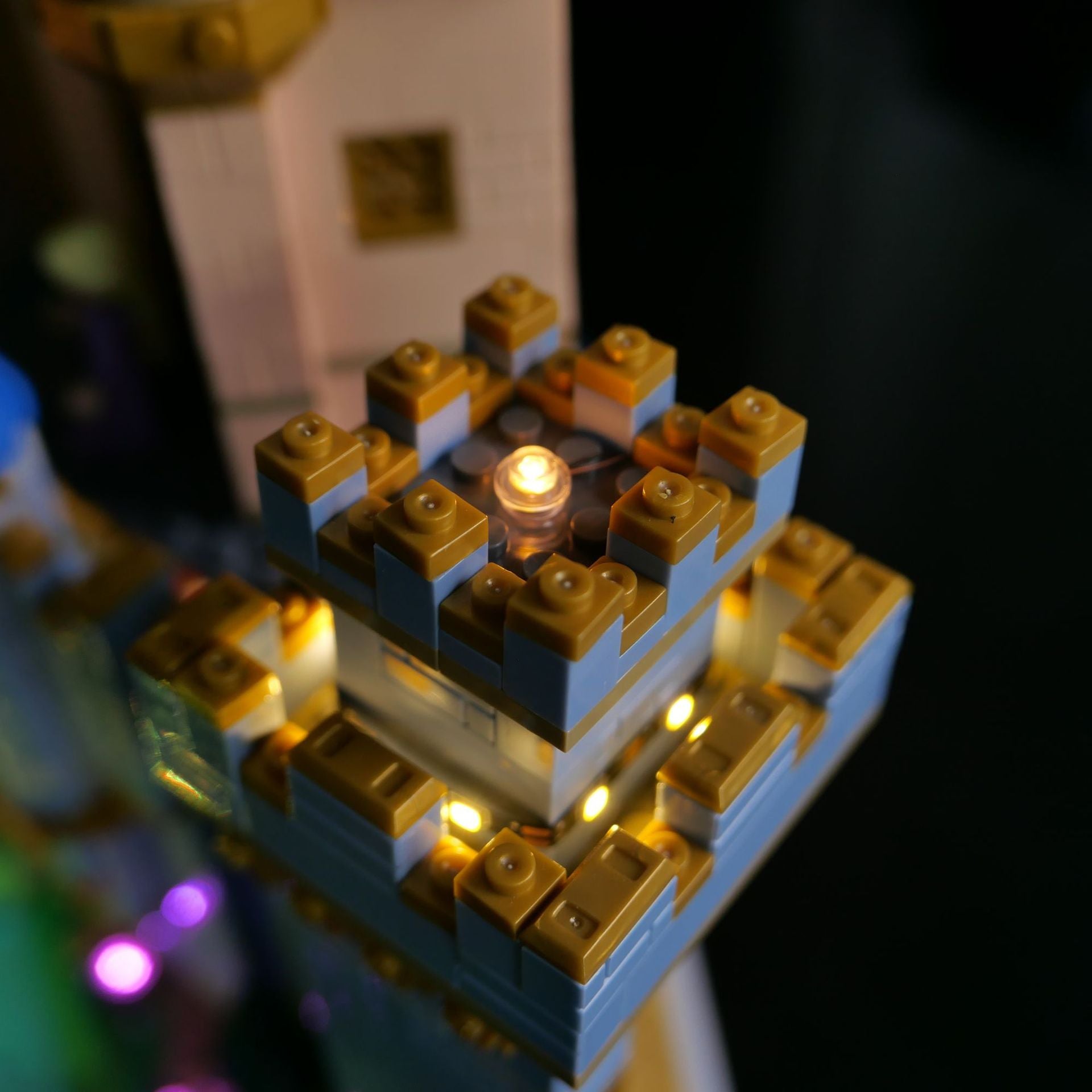 LP building block lighting suitable for LEGO 43222 new Disney Cinderella Castle building block LED remote control light 🇨🇳