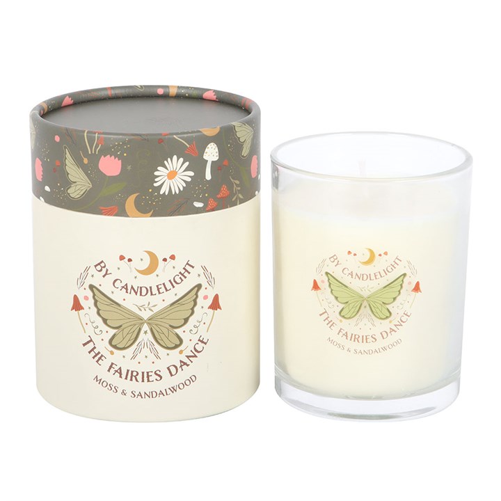 Fairy Wing Moss & Sandalwood Candle 🇬🇧