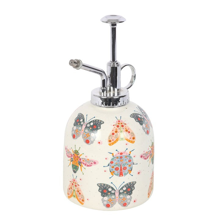 Floral Bug Print Ceramic Plant Mister 🇬🇧