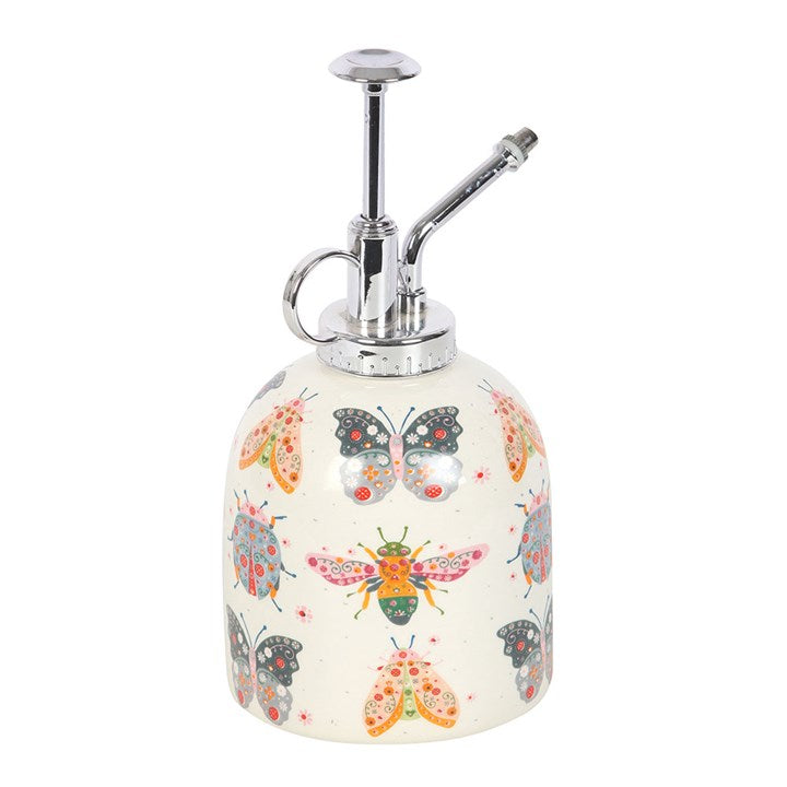 Floral Bug Print Ceramic Plant Mister 🇬🇧