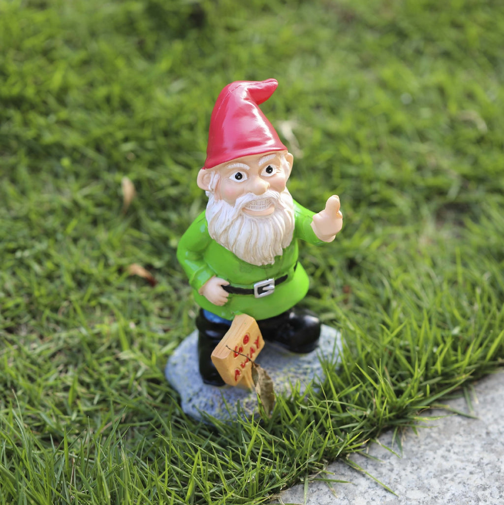 White Beard Old Man Garden Garden Small Decoration Resin 🇨🇳