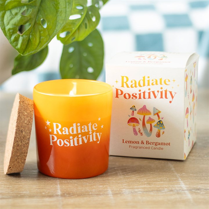 Radiate Positivity Lemon & Bergamot Candle 🇬🇧