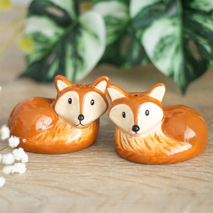 Fox Salt and Pepper Shakers 🇬🇧