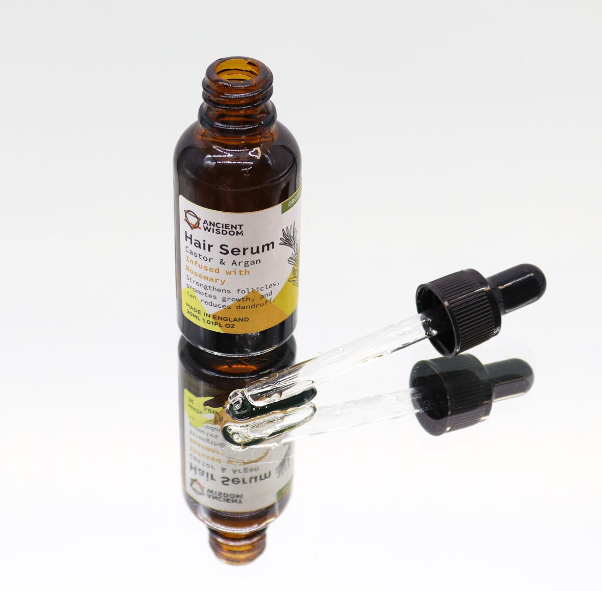 Organic Hair Serum 30ml - Rosemary 🇬🇧