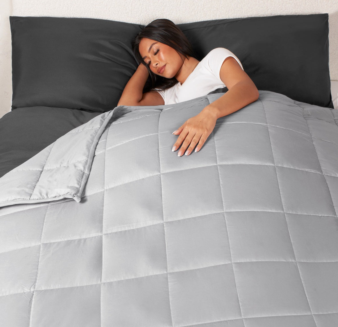 Cotton Weighted Blanket - Grey 🇬🇧