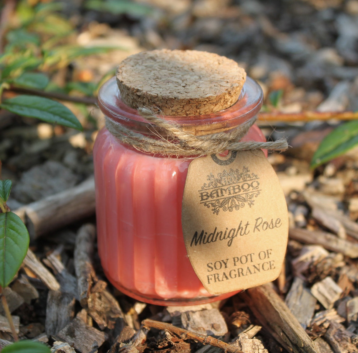 2x Midnight Rose Soy Pot of Fragrance Candles 🇬🇧