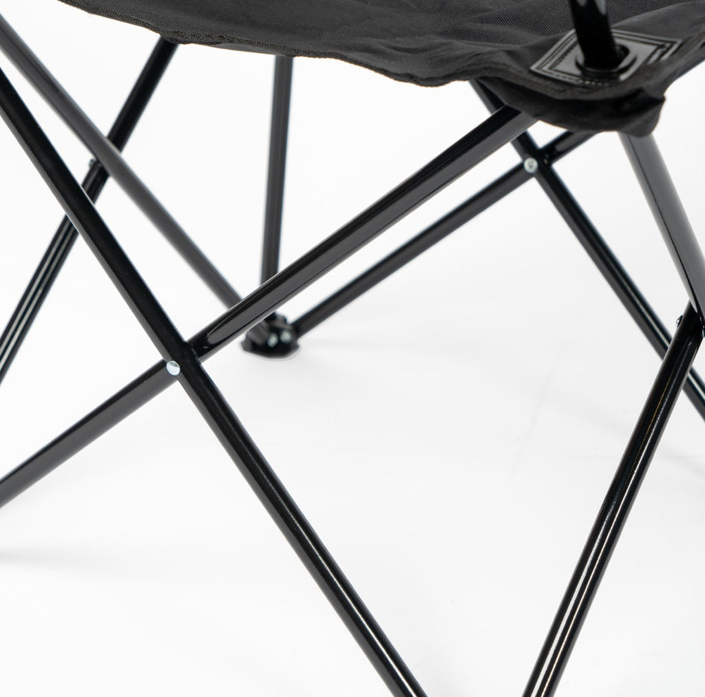 adult Foldable Camping Chairs  - Black 🇬🇧
