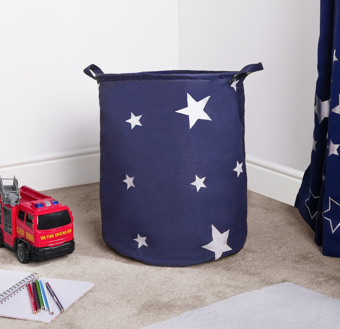 Star Print Storage Basket 🇬🇧