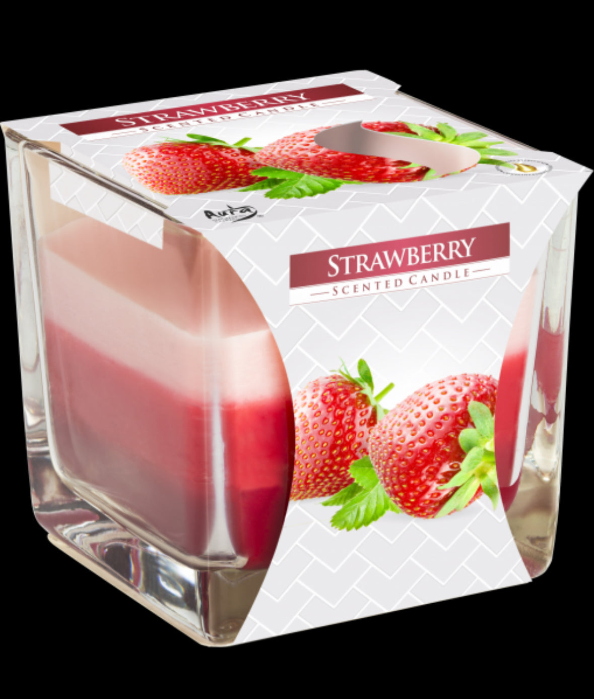 Rainbow Jar Candle - Strawberry 🇬🇧