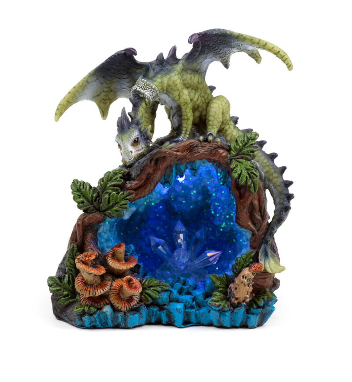 Elements Dragon - LED Woodland Crystal Cave 🇬🇧