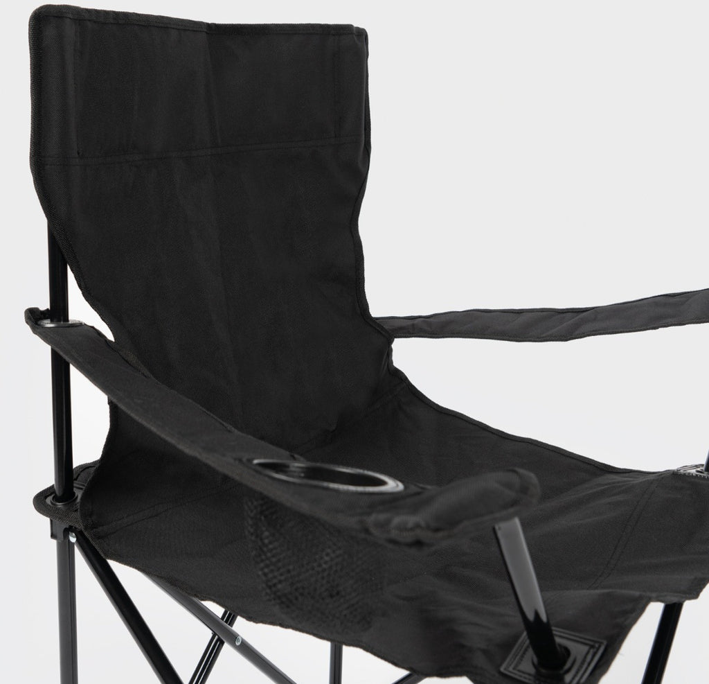 adult Foldable Camping Chairs  - Black 🇬🇧