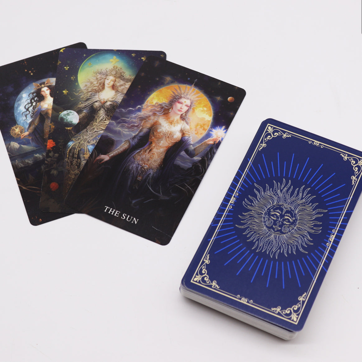 Tarot Cards with Guide Book - Goddess Arcana 🇬🇧