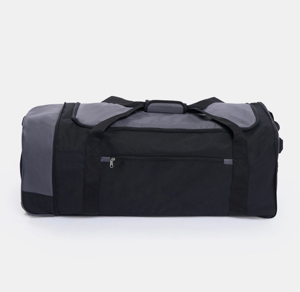 Wheelie Roller Holdall Bag - Black 🇨🇳