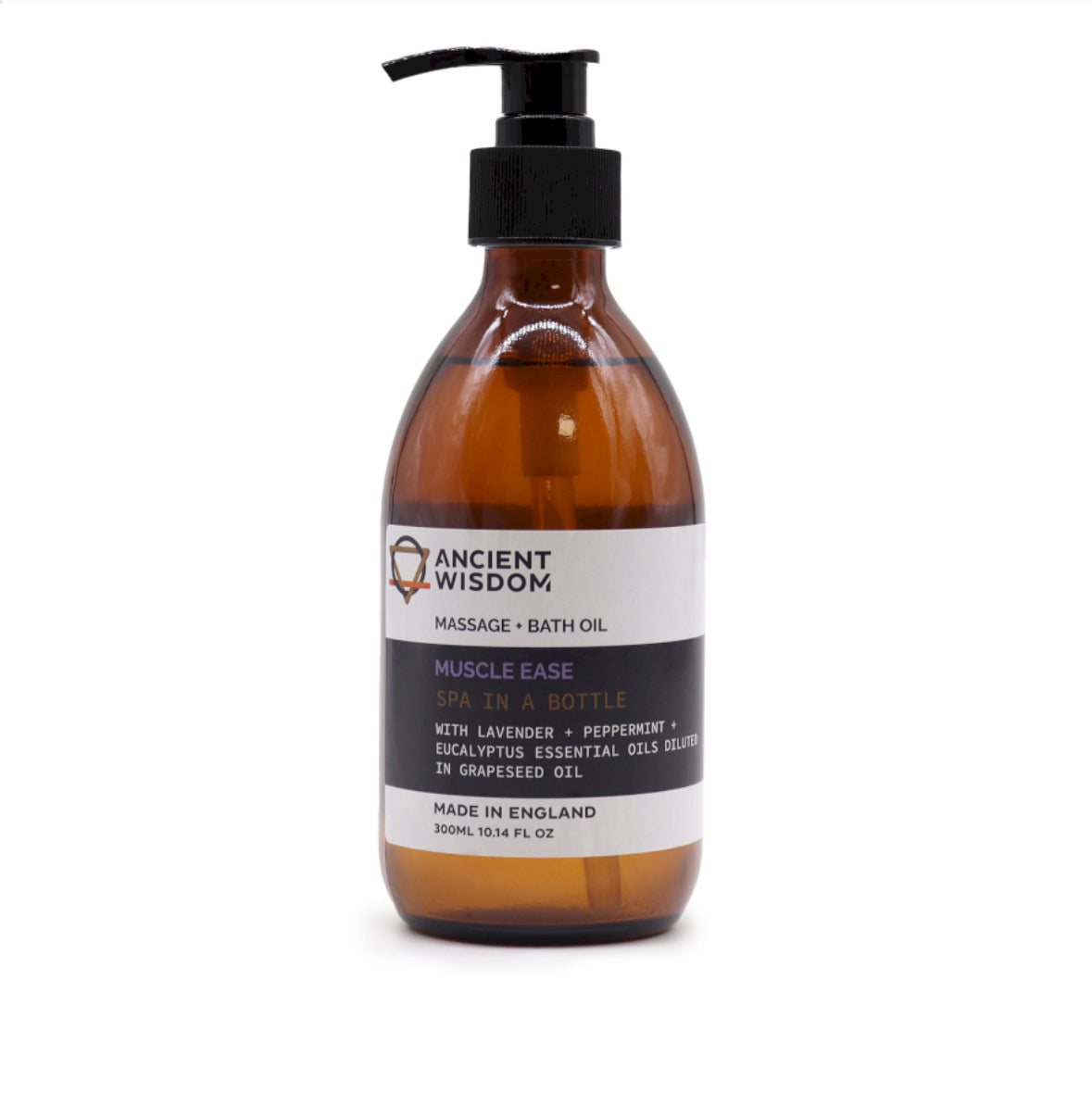 Aromatherapy Massage and Bath Oil - Muscle Ease 300ml 🇬🇧