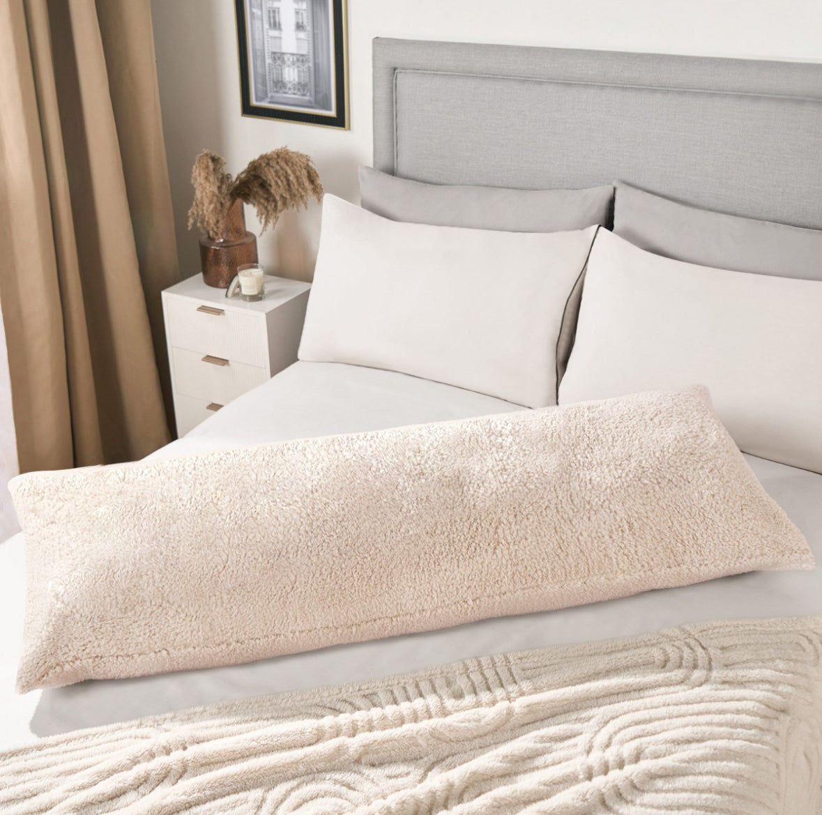 Teddy Bolster Pillows 🇬🇧
