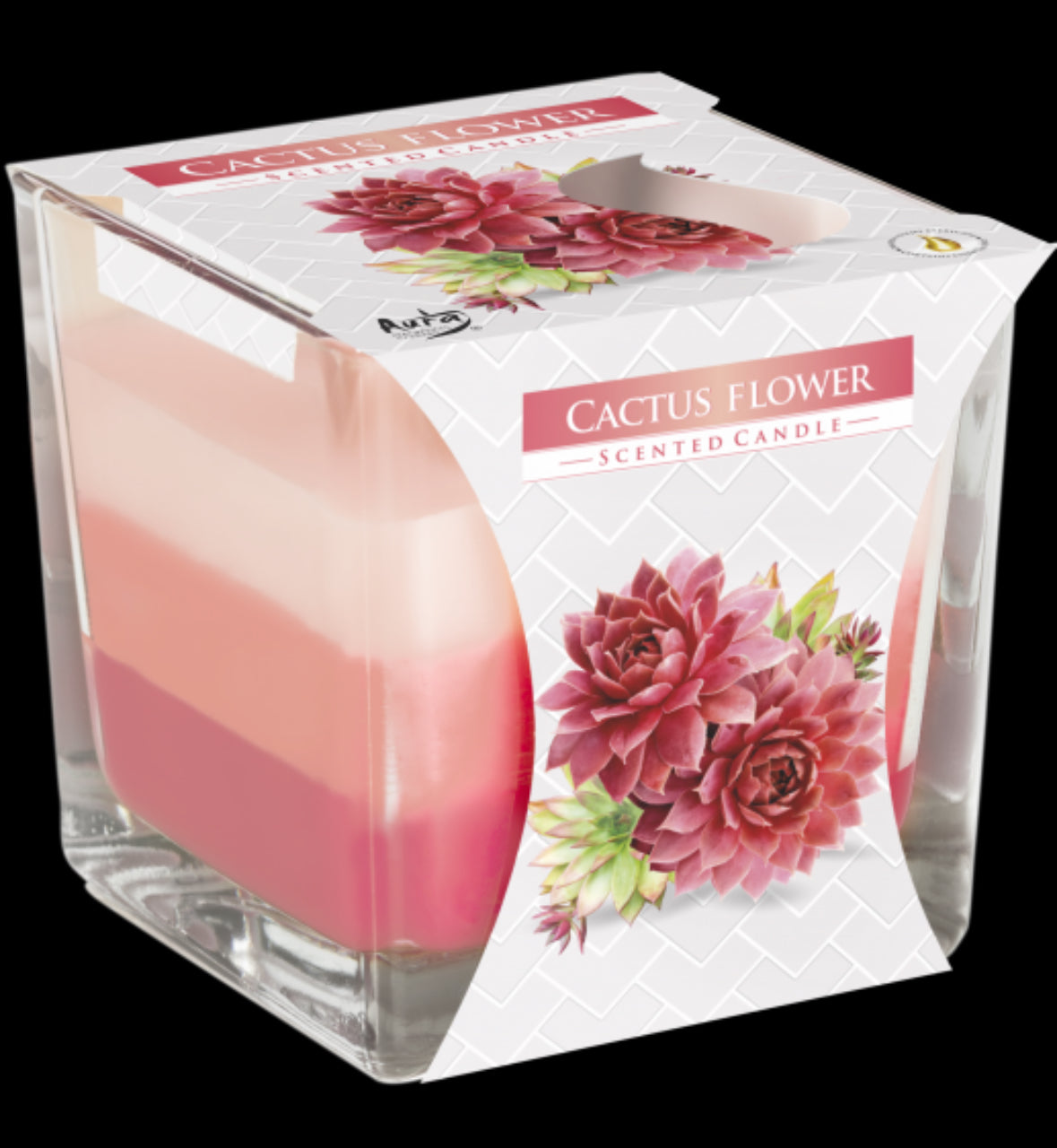 Rainbow Jar Candle - Cactus flower 🇬🇧