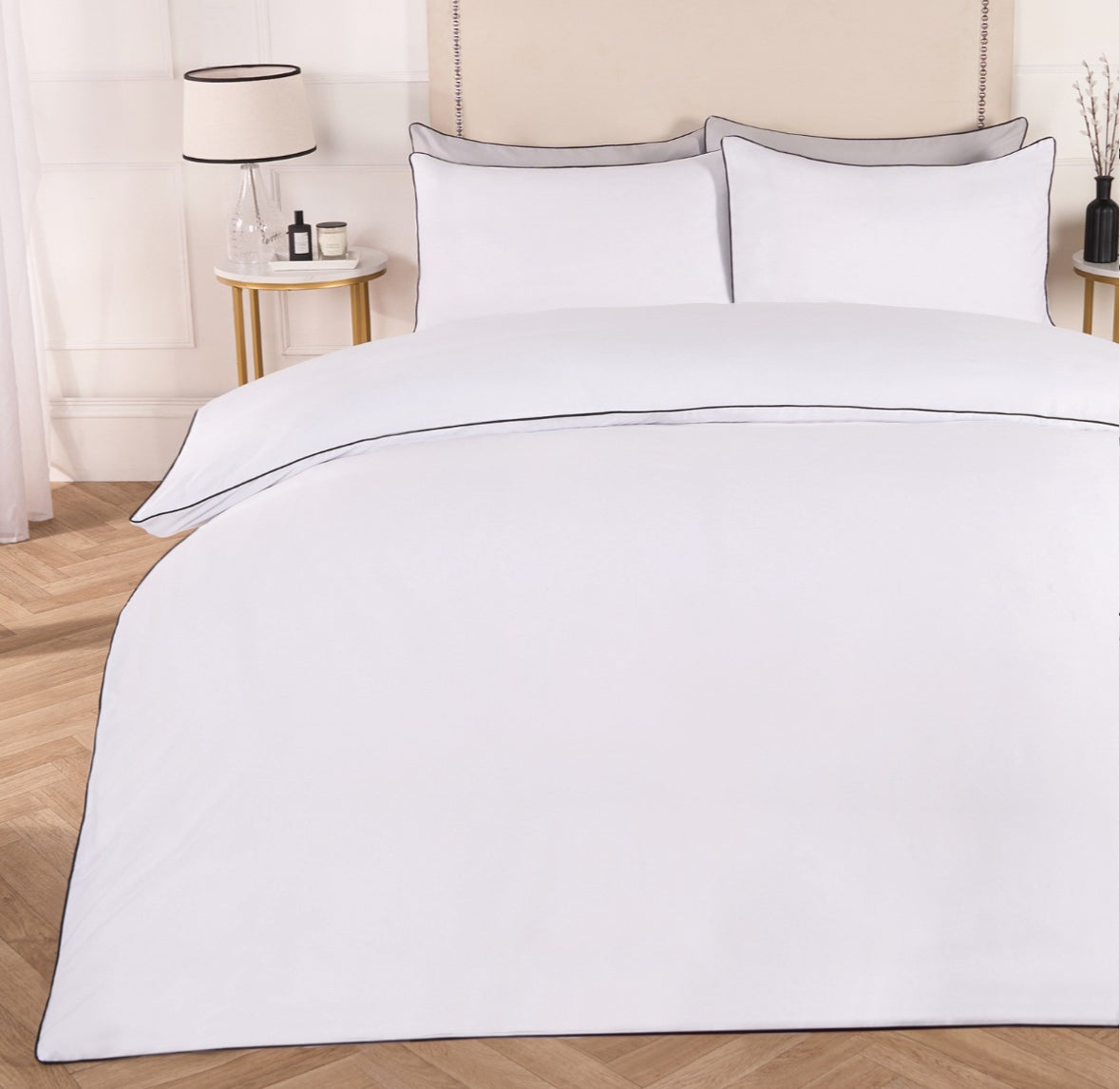 Piped Edge Duvet Set 🇬🇧