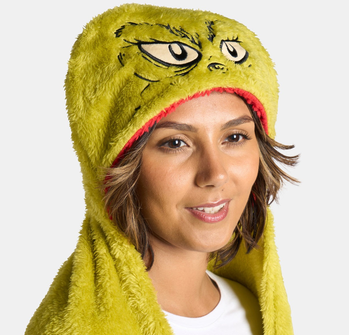 The Grinch Hooded Throw - Green 🇬🇧