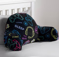 Kids Gaming Fleece Cuddle Cushion - Black 🇬🇧