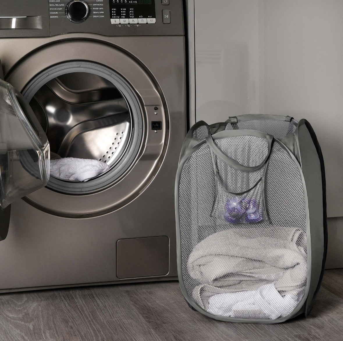 Pop Up Laundry Basket - Charcoal🇬🇧