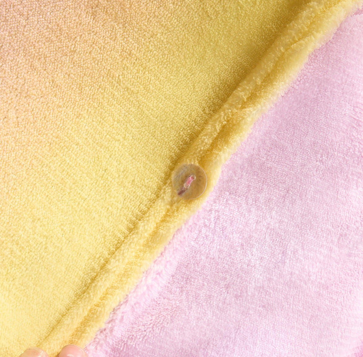 Rainbow Ombre Fleece Duvet Set - Multi 🇬🇧