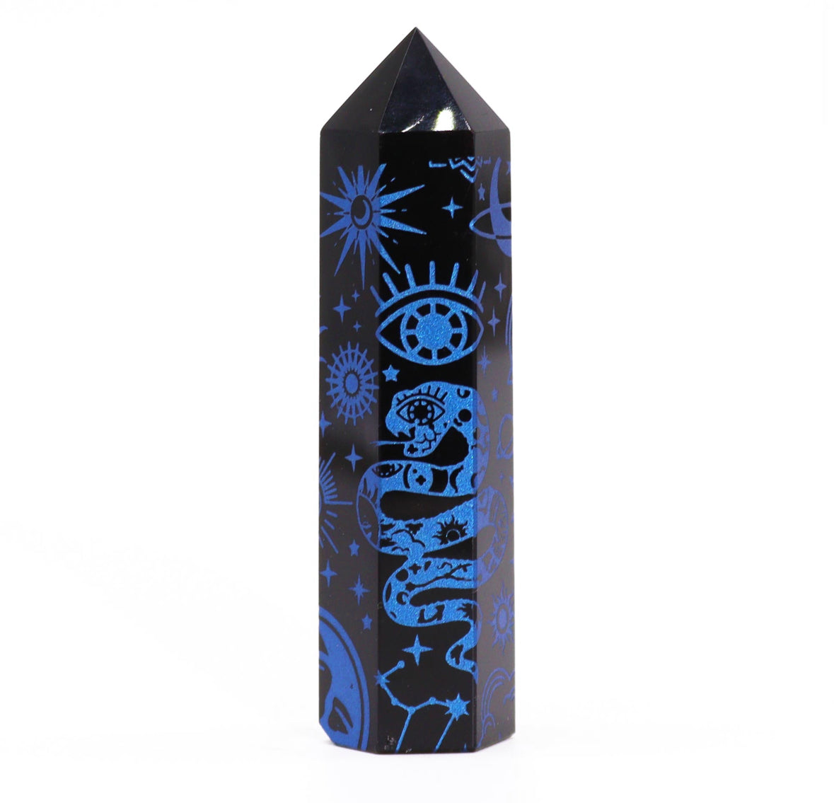 Black Obsidian Point - Mystic Story - Midnight Blue 🇬🇧