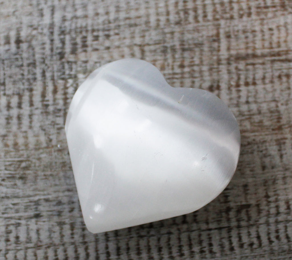 Selenite Heart - 5-6 cm 🇬🇧