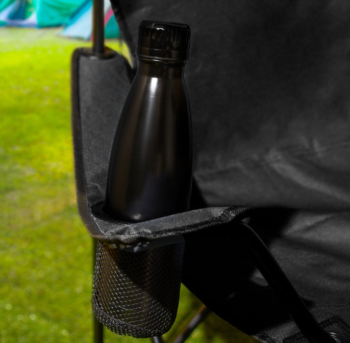 adult Foldable Camping Chairs  - Black 🇬🇧