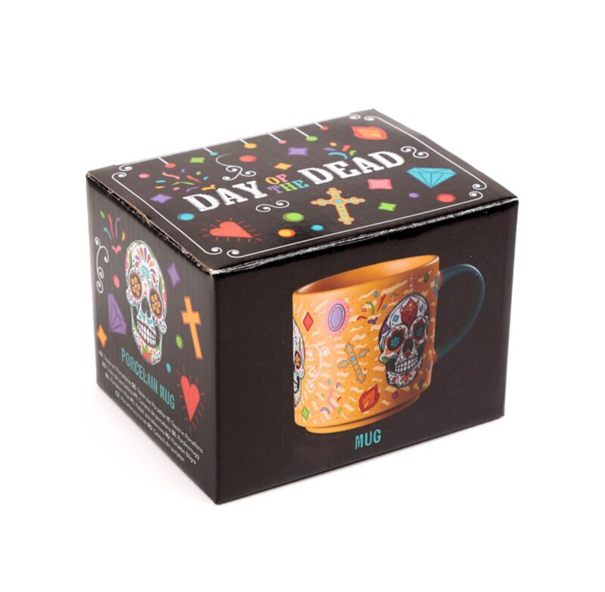 Large Porcelain Mug - Day of the Dead 🇬🇧
