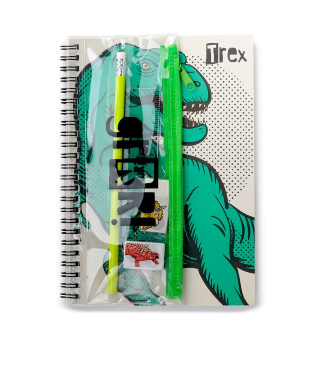 Spiral Bound A5 Lined Notebook - Dinosauria 🇬🇧