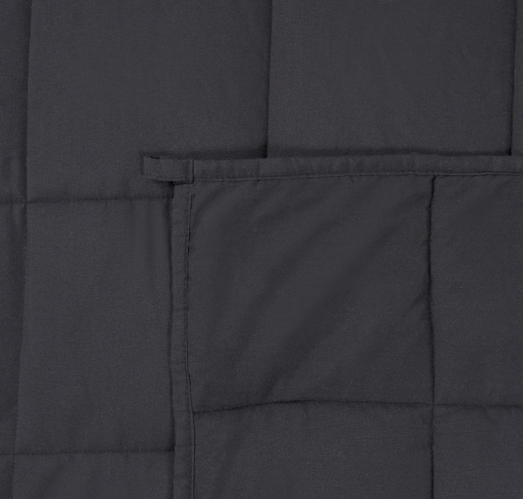 Supersoft Weighted 6kg Blanket, Charcoal - 125 x 180cm 🇬🇧