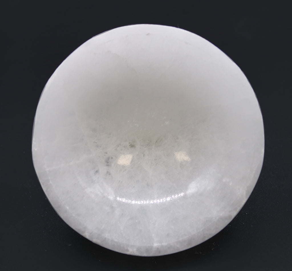 Selenite Round Bowl - 10cm 🇬🇧