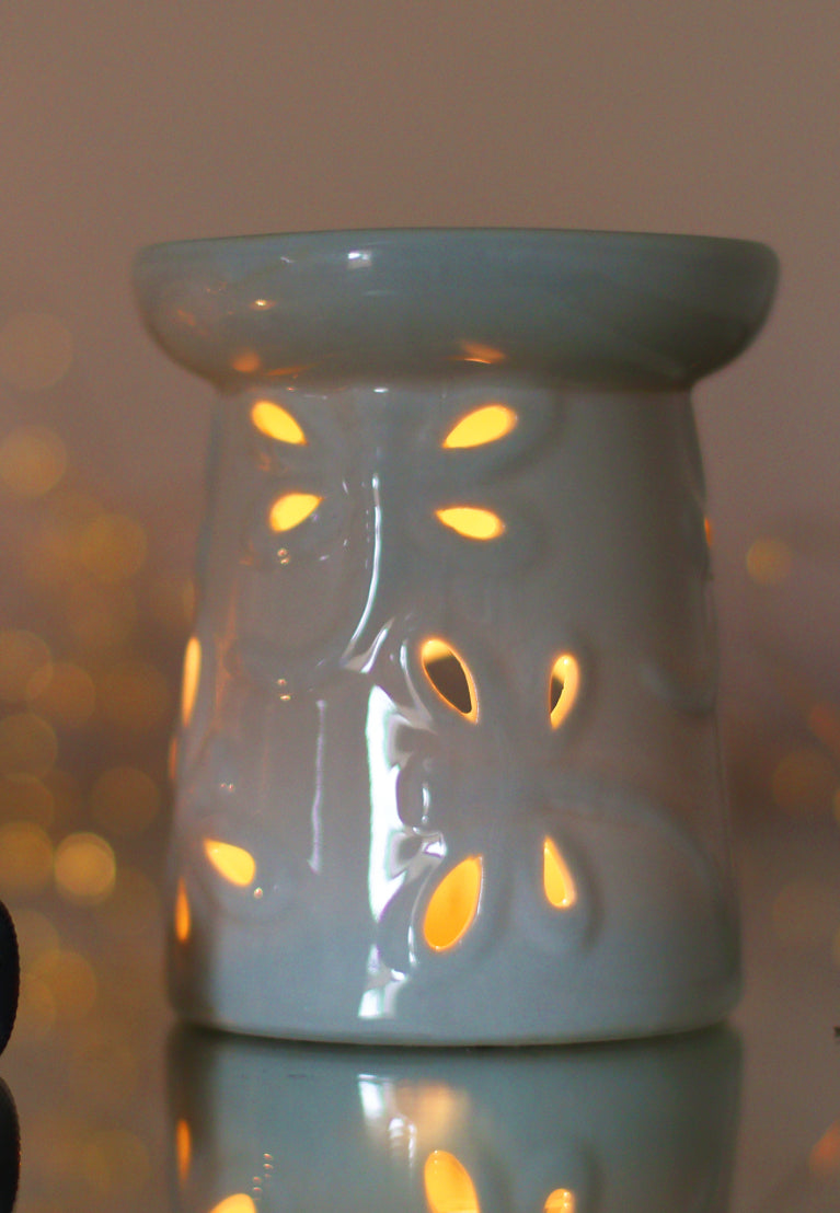 Classic White Oil Burner - Dragonfly 🇬🇧