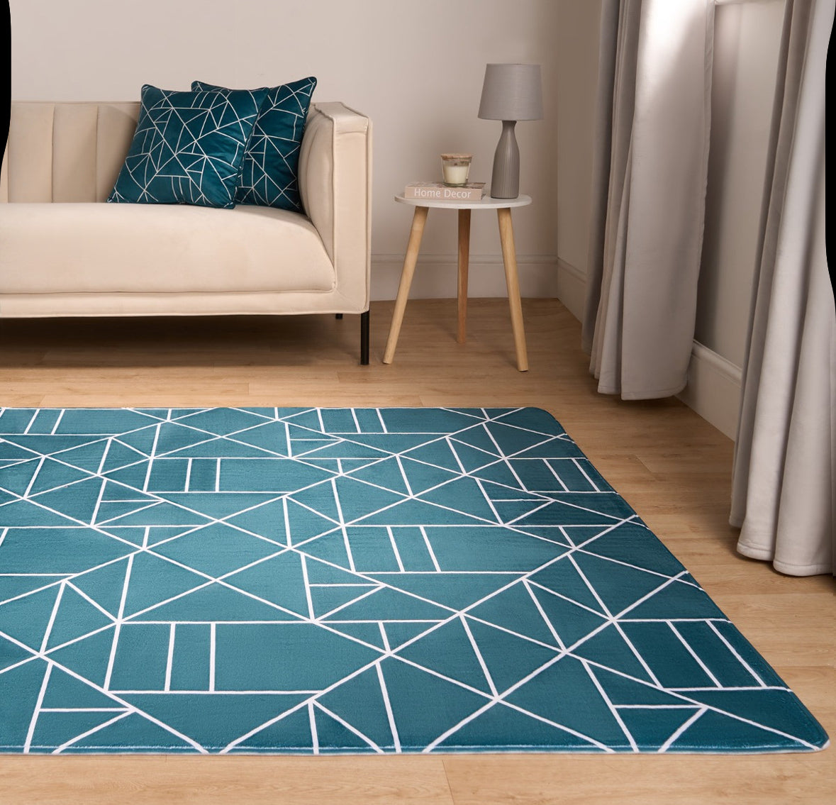 Geometric Printed Rug 🇨🇳