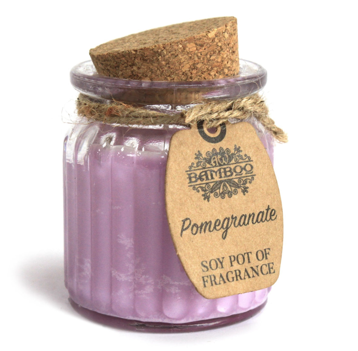 2x Pomegranate Soy Pot of Fragrance Candles 🇬🇧