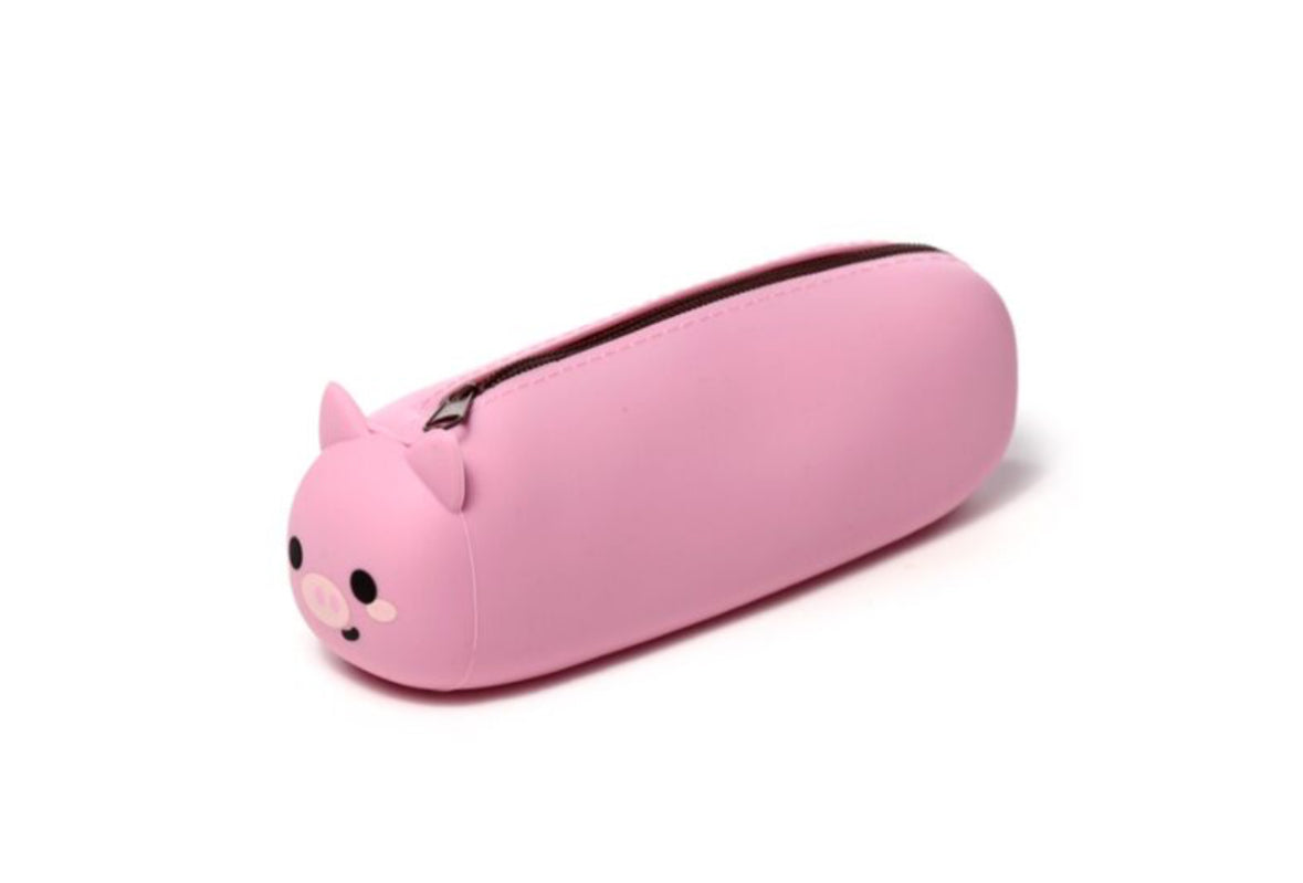 Silicone Pencil Case - Adoramals Pig 🇬🇧