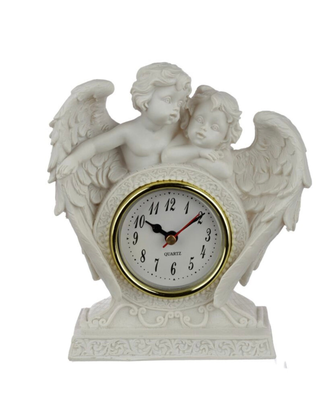 Peace of Heaven Cherub - Endless Love Mantle Clock 🇬🇧