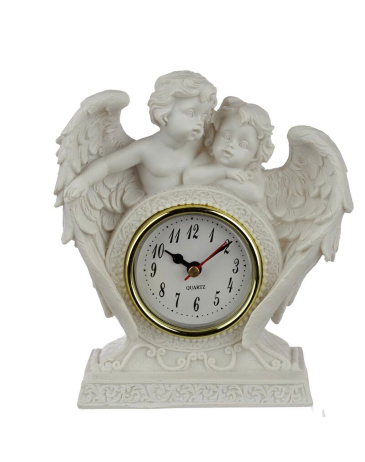 Peace of Heaven Cherub - Endless Love Mantle Clock 🇬🇧