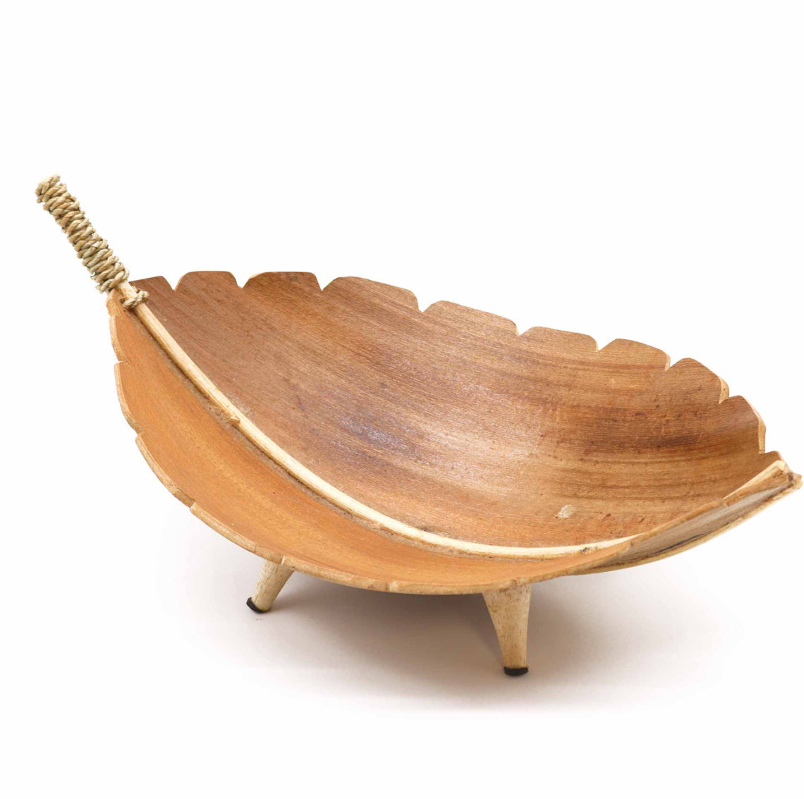 Coconut Leaf Large Fruit Bowl - Natural 🇬🇧