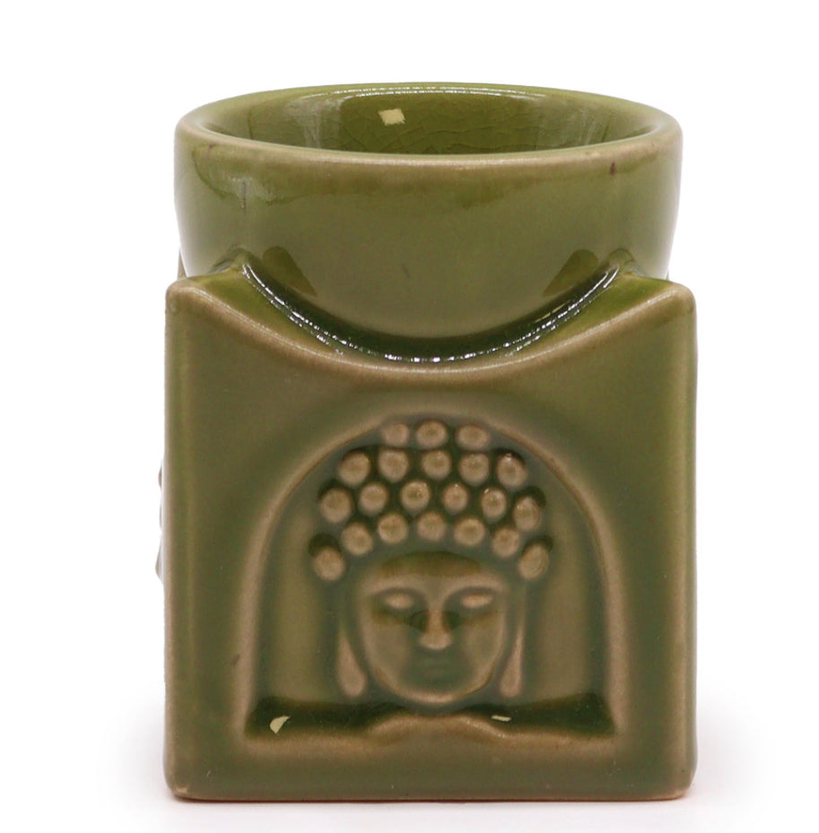 Square Buddha Burner - Light Jade 🇬🇧