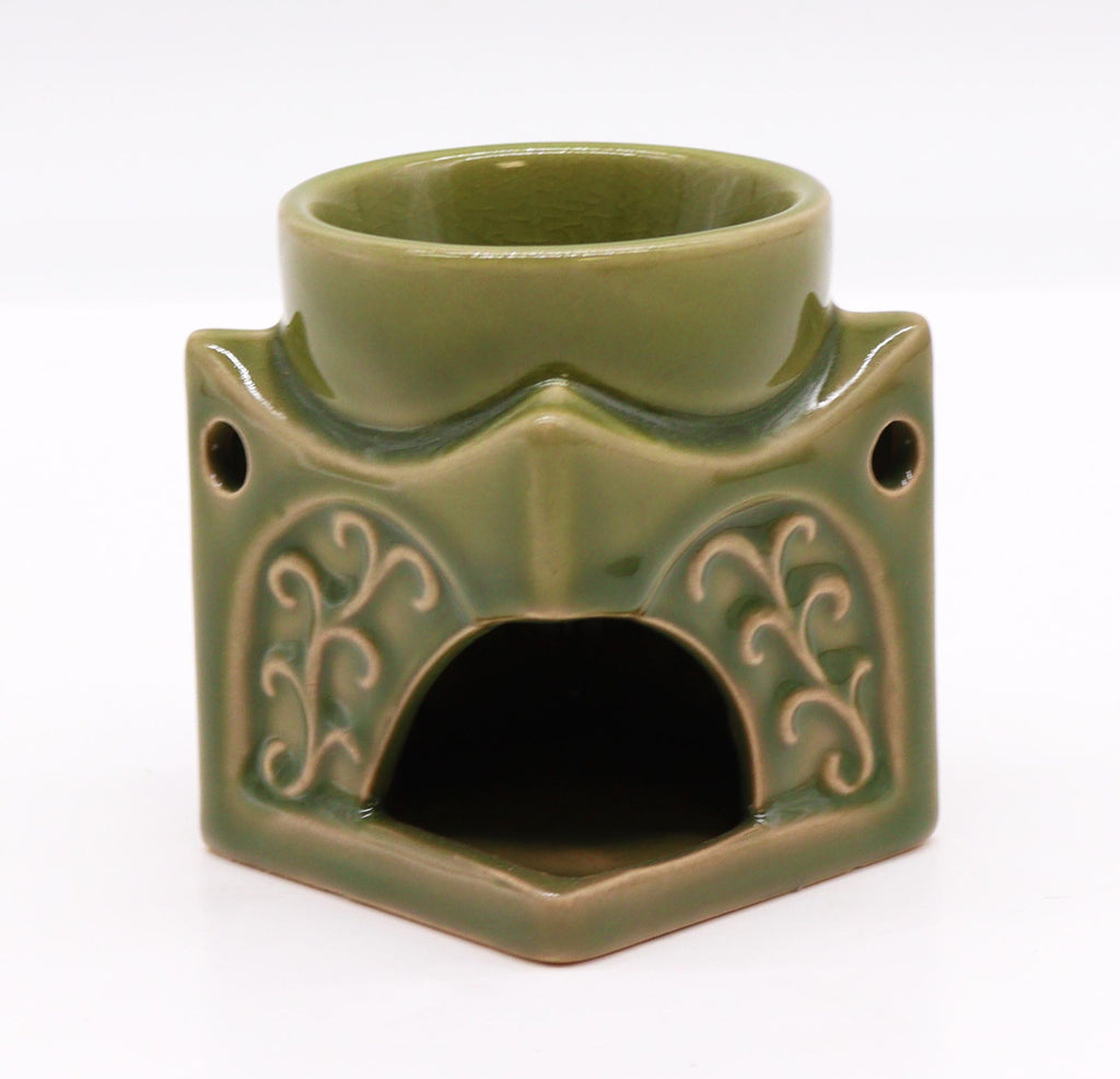 Square Buddha Burner - Light Jade 🇬🇧