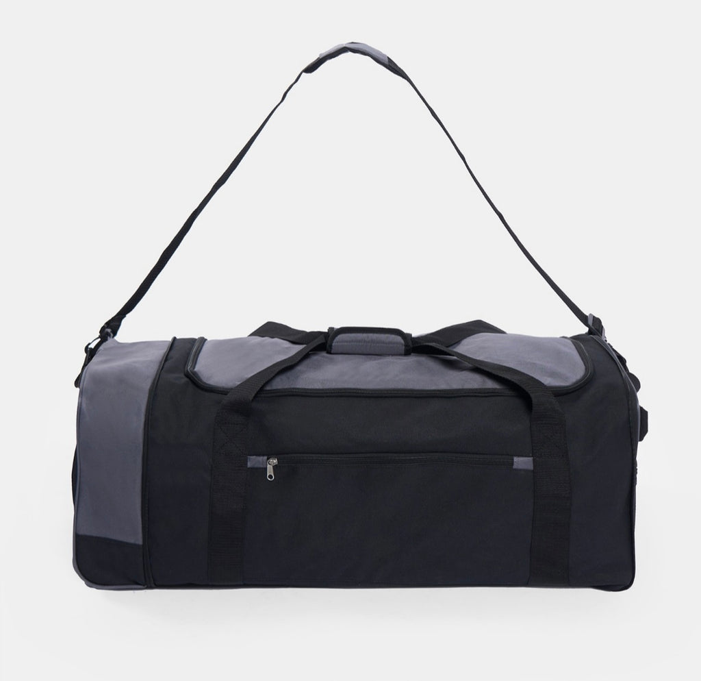 Wheelie Roller Holdall Bag - Black 🇨🇳