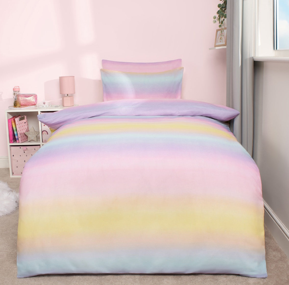 Rainbow Ombre Duvet Set - Multi 🇬🇧