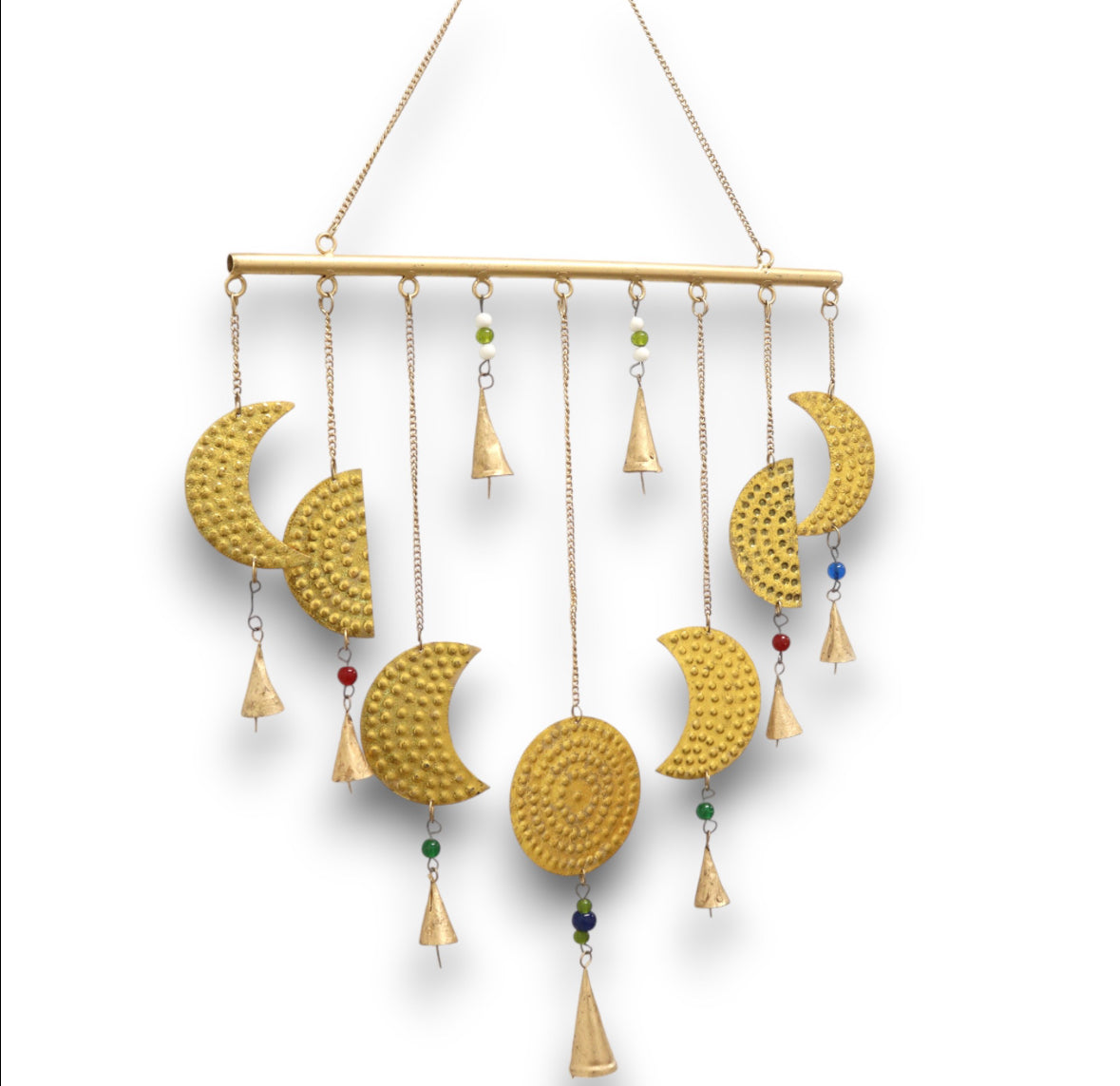 Indian Chimes - Brass Moon Phases Chimes 🇬🇧