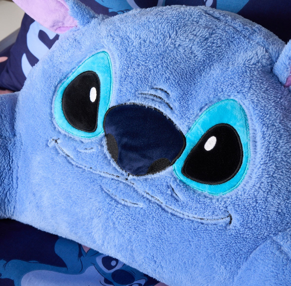 Stitch Cuddle Cushion - Blue 🇬🇧