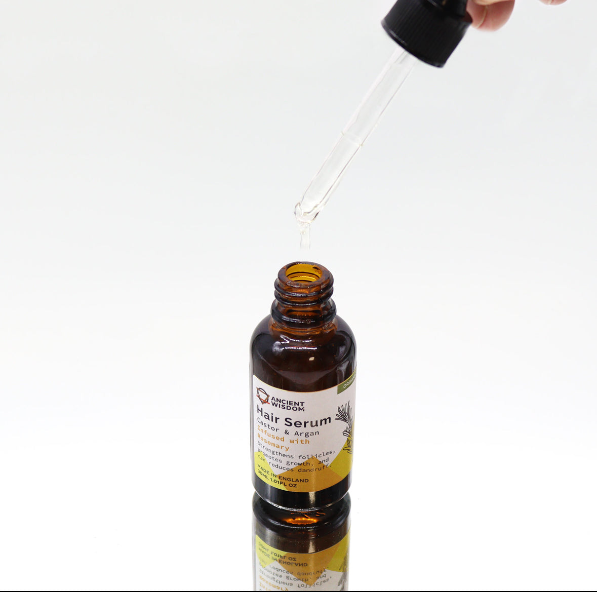 Organic Hair Serum 30ml - Rosemary 🇬🇧