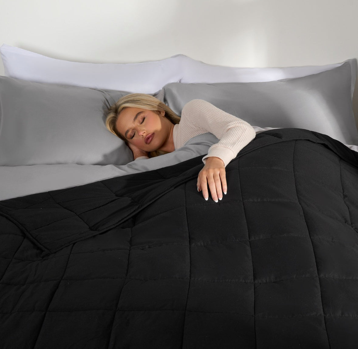 Cotton Weighted Blanket - Grey 🇬🇧