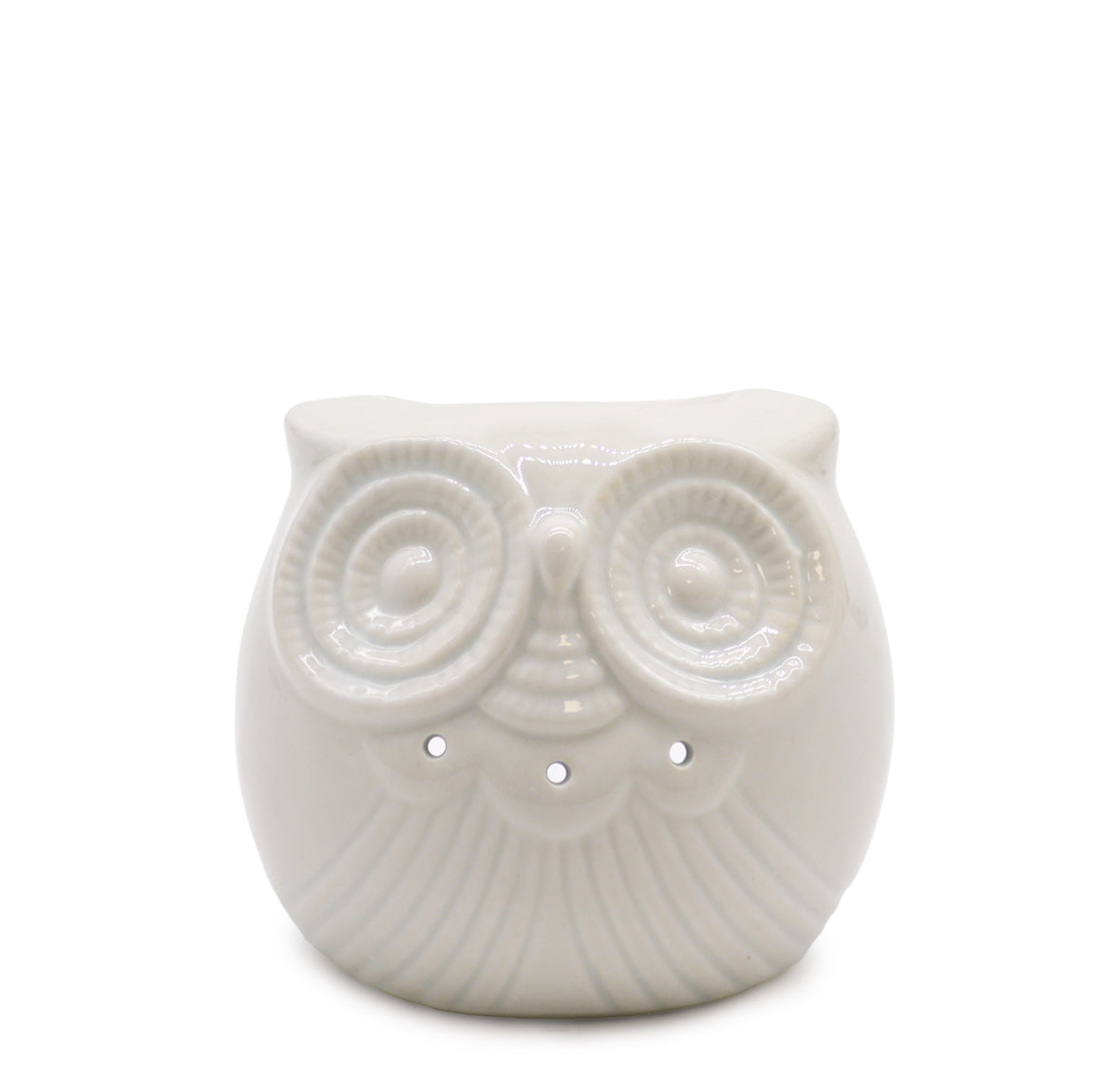 Classic White Oil Burner - Short Owl 🇬🇧